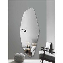 120  cm  Asimetrik Duvar Dekorasyon Aynası - Konsol Üstü Salon Dekorasyon AYNASI-1006