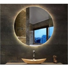 90  cm  Ledli Banyo Aynası-Konsol Makyaj Aynası
