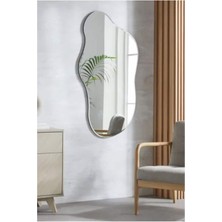 150  cm  Asimetrik Duvar Dekorasyon Aynası - Konsol Üstü Salon Dekorasyon AYNASI-655