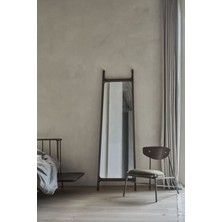 160  cm  Dekoratif Duvar Boy Aynası-Doğal Ahşap Masif ÇERÇEVELI(ÖZELLEŞTIRILEBILIR)-302