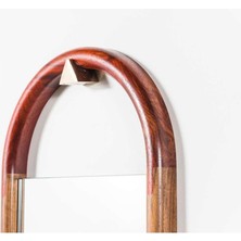 170  cm  Dekoratif Özel Üretim Duvar Boy Aynası-Doğal Ahşap Masif ÇERÇEVELI(ÖZELLEŞTIRILEBILIR)-334