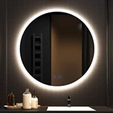 90  cm  Ledli Banyo Aynası-Konsol Makyaj Aynası