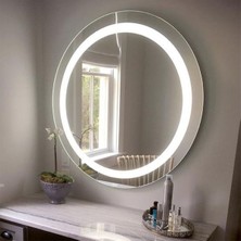 70  cm  Ledli Banyo Aynası-Konsol Makyaj Aynası
