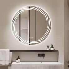 70  cm  Ledli Banyo Aynası-Konsol Makyaj Aynası