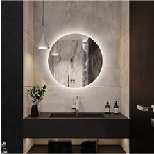 80  cm  Ledli Banyo Aynası-Konsol Makyaj Aynası