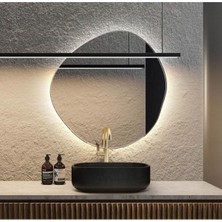 80  cm  Ledli Banyo Aynası-Konsol Makyaj Aynası