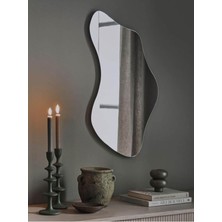 170  cm  Asimetrik Duvar Dekorasyon Aynası - Konsol Üstü Salon Dekorasyon AYNASI-711