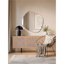 70  cm  Asimetrik Duvar Dekorasyon Aynası - Konsol Üstü Salon Dekorasyon AYNASI-149