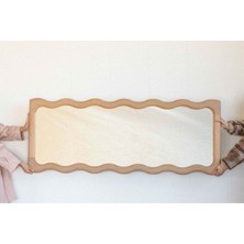 180  cm  Dekoratif Duvar Boy Aynası-Doğal Ahşap Masif ÇERÇEVELI(ÖZELLEŞTIRILEBILIR)-520