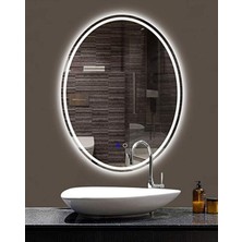 90  cm  Ledli Banyo Aynası-Konsol Makyaj Aynası