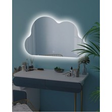 90  cm  Ledli Banyo Aynası-Konsol Makyaj Aynası
