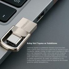 Rosstech Extra Dual Drive 32GB USB 3.2 Gen1 To Type-C 150MB-SN Flash Bellek