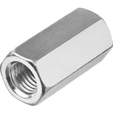 Uzatma Somunu Altıgen Dın 6334 Altı Köşe Somun M6X40 mm 5 Adet