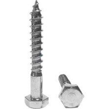Demir Trifon Vida M10X50 mm Dın 571 6.8 Kalite Akb Altı Köşe Başlı 15 Adet