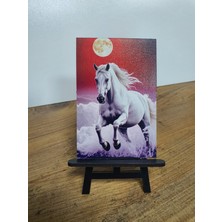 2 Adet At Mini Tablo