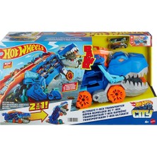 Hot Wheels HNG50 Ultimate T-Rex Tır Renkli Oyuncak Araba 10 cm 3+ Yaş İçin Eğlenceli Taşıyıcı