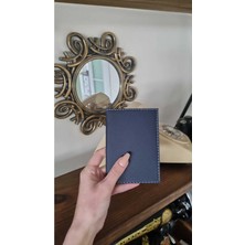 Efe Deri Deri Dikişli Oto Ruhsat Kılıfı Ruhsat Kabı Araç Ruhsat Koruyucu