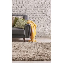 Hoom Rugs Shaggy 1006 Bej Modern Shaggy Halı