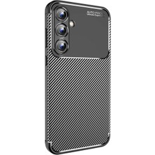 Ermer Samsung Galaxy A35 Uyumlu Karbon Görünümlü Premium Dayanıklı ve Ince Kılıf