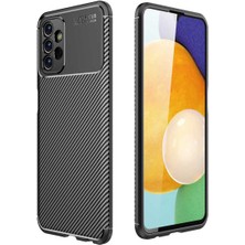 Ermer Samsung Galaxy A13 4g Uyumlu Karbon Görünümlü Premium Dayanıklı ve Ince Kılıf