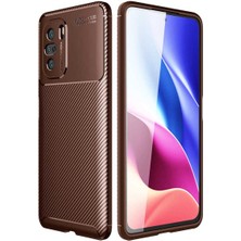Ermer Xiaomi Mi 11i Uyumlu Karbon Görünümlü Premium Dayanıklı ve Ince Kılıf