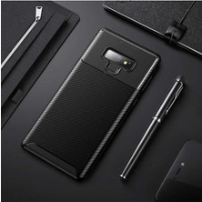 Ermer Samsung Galaxy Note 9 Uyumlu Karbon Görünümlü Premium Dayanıklı ve Ince Kılıf