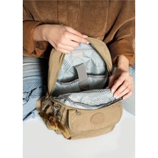 Srgn Suya Dayanıklı Paraşüt Kumaş Çok Gözlü Ayarlanabilir Askılı Sırt Çantası Unisex