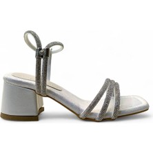 94 Kadın & Genç Taşlı Topuklu Abiye Ayakkabı