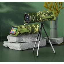 Digital Dürbün 8,0 Megapixel, 2.0 Lcd Hd Uzun Menzilli Taşınabilir 1080px720p Tripodlu Dürbün