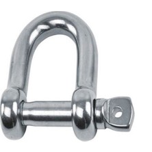Zincir Kilidi 6 mm (1/4) Krom Paslanmaz Çelik 2 Adet
