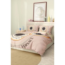 Marka Nevresim Takımı Çift Kişilik Pamuklu Saten Kumaş 6 Parça 3D Dijital Baskı Duvet Cover Set Model NO:102