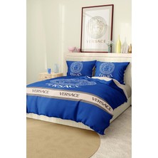 Marka Nevresim Takımı Çift Kişilik Pamuklu Saten Kumaş 6 Parça 3D Dijital Baskı Duvet Cover Set Model NO:103
