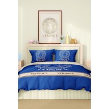 Marka Nevresim Takımı Çift Kişilik Pamuklu Saten Kumaş 6 Parça 3D Dijital Baskı Duvet Cover Set Model NO:103