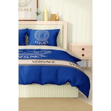 Marka Nevresim Takımı Çift Kişilik Pamuklu Saten Kumaş 6 Parça 3D Dijital Baskı Duvet Cover Set Model NO:103