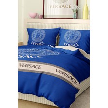 Marka Nevresim Takımı Çift Kişilik Pamuklu Saten Kumaş 6 Parça 3D Dijital Baskı Duvet Cover Set Model NO:103