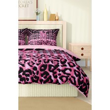Marka Nevresim Takımı Çift Kişilik Pamuklu Saten Kumaş 6 Parça 3D Dijital Baskı Duvet Cover Set Model NO:125