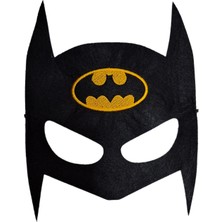 Baskılı Tişört Şort ve Batman Maskeli Kırmızı Renk Çocuk Takım