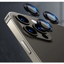 IPHONE 11 Pro / 11 Pro Max / 12 Pro Uyumlu Tempered Glass Kamera Lens Koruyucu