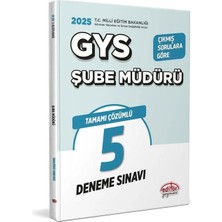 2025 Data Editör Gys Meb Şube Müdürlüğü Saymanlık Konu Anlatımlı Soru Bankası ve Deneme Sınavı Seti