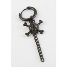 Erkek Kuru Kafa Çelik Küpe