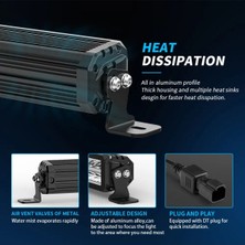 105 cm Off Road LED Bar Pozisyon Lambalı Tampon Tepe Panjur Içi Kaput Çalışma Lambası - Premıum Ürün