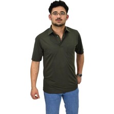 Erkek Gömlek Yaka Tişört T6064 BGL-ST04541