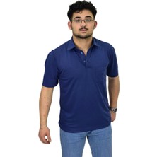 Erkek Gömlek Yaka Tişört T6064 BGL-ST04541