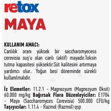 Reva Retox Maya (3*10-6) Hayvan Açıcı ve Verim Artırıcı Yem Katkı 20 kg Torba