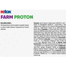 Reva Retox Farm Proton Vitamin-Organik ve Inorganik Mineral Hayvan Yem Katkı 25 kg