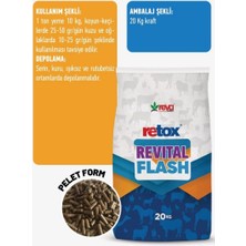Reva Revital Flash Küçükbaş Hayvanlar Için Verim Arttırıcı Yem Katkı - 20KG