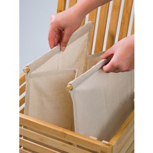 Savora Bambu Çamaşır Sepeti (45 Litre)