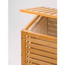 Savora Bambu Çamaşır Sepeti (45 Litre)