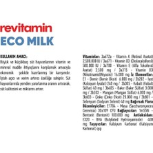 Reva Revitamin Eco Milk Büyük ve Küçükbaş Hayvan Vitamin Mineral Premiks Kova-Kraft