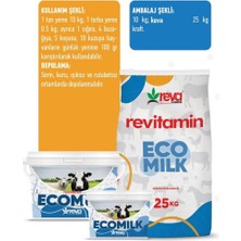 Reva Revitamin Eco Milk Büyük ve Küçükbaş Hayvan Vitamin Mineral Premiks Kova-Kraft